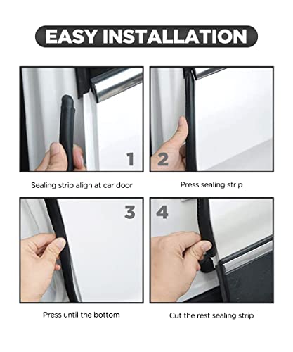 Vagurfo Rubber Edge Trim,Car Weather Striping,Door Rubber Seal Strip Trim Seal,Automotive Weather Stripping Edge Guard For Cars, Boats, Rvs, Trucks, And Home Applications (10 Ft) #TOP2