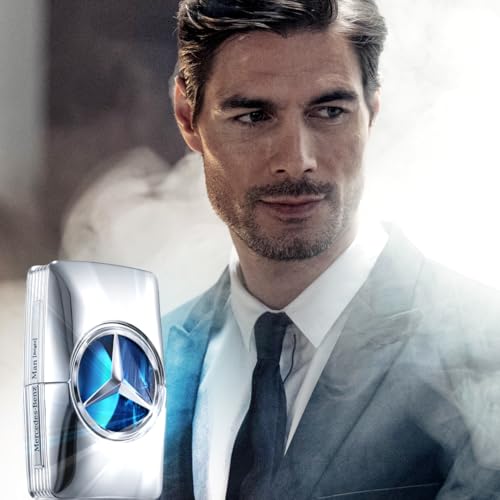 Mercedes Benz Man Bright - Eau de Parfum for Men - Long Lasting Mens Cologne - Bergamot, Patchouli Cologne - Perfume for Men - 3.4 oz
