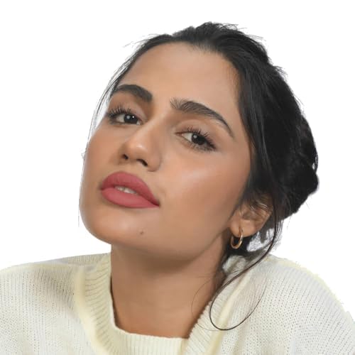 Image of Kiro Moist Matte Lipstick - Nude Rose (Light Pink Coral), 4.2g | Super-Pigmented, Long-Lasting, Moisturizing, Non-Drying, Non-Feathering, Smudge Proof | Skin Care Infused with Natural Oils