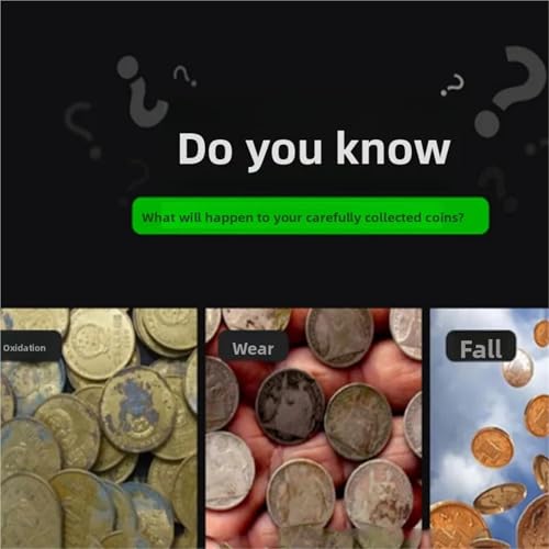 Cápsulas transparentes para monedas 200 pzas 30mm miniatura 3
