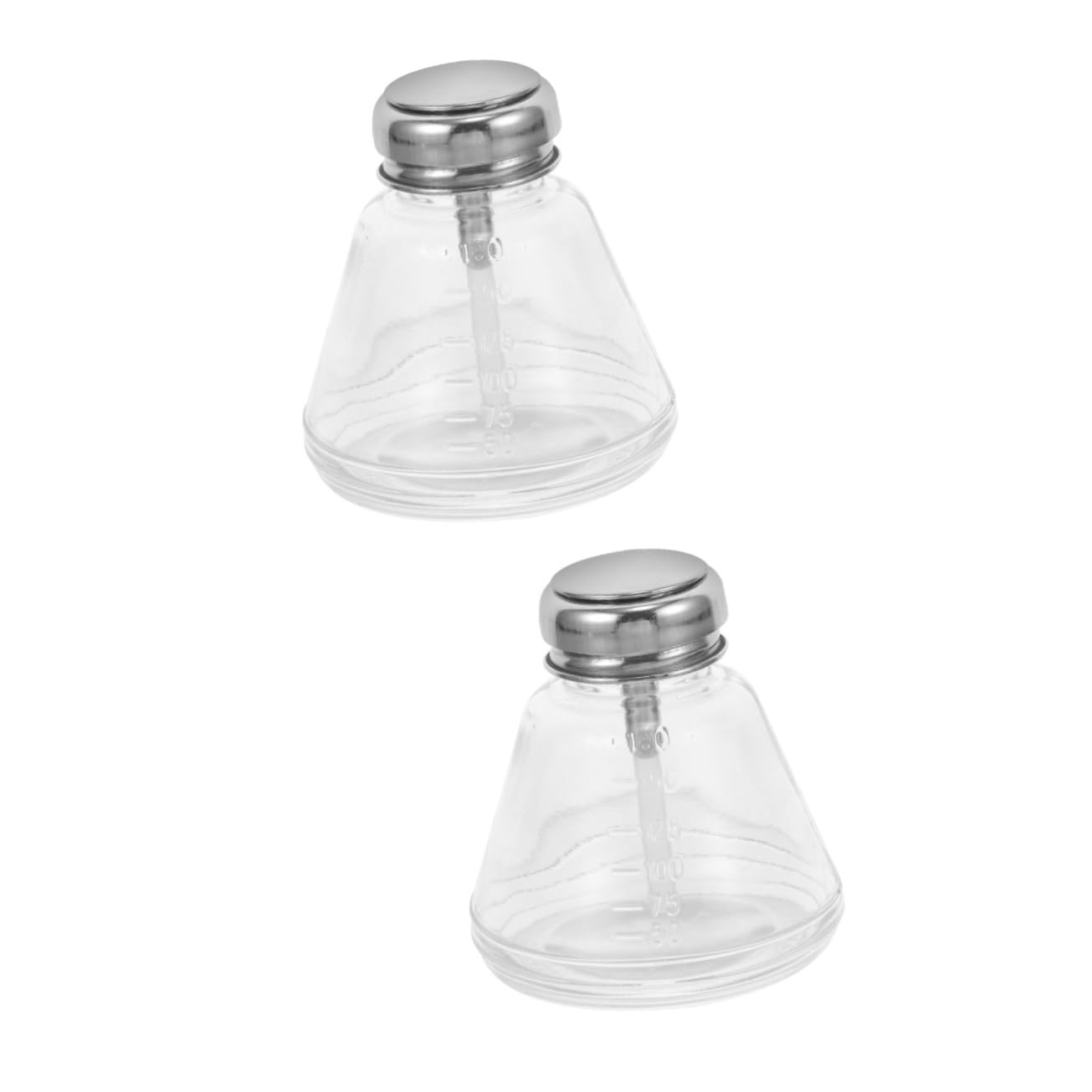 Flacon japonais pour dissolvant de vernis minkissy en verre vide pour voyage - Lot de 2