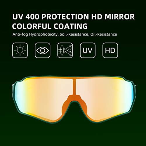 Image of ROCKBROS Polarized Sunglasses UV Protection for Women Men Cycling Sunglasses