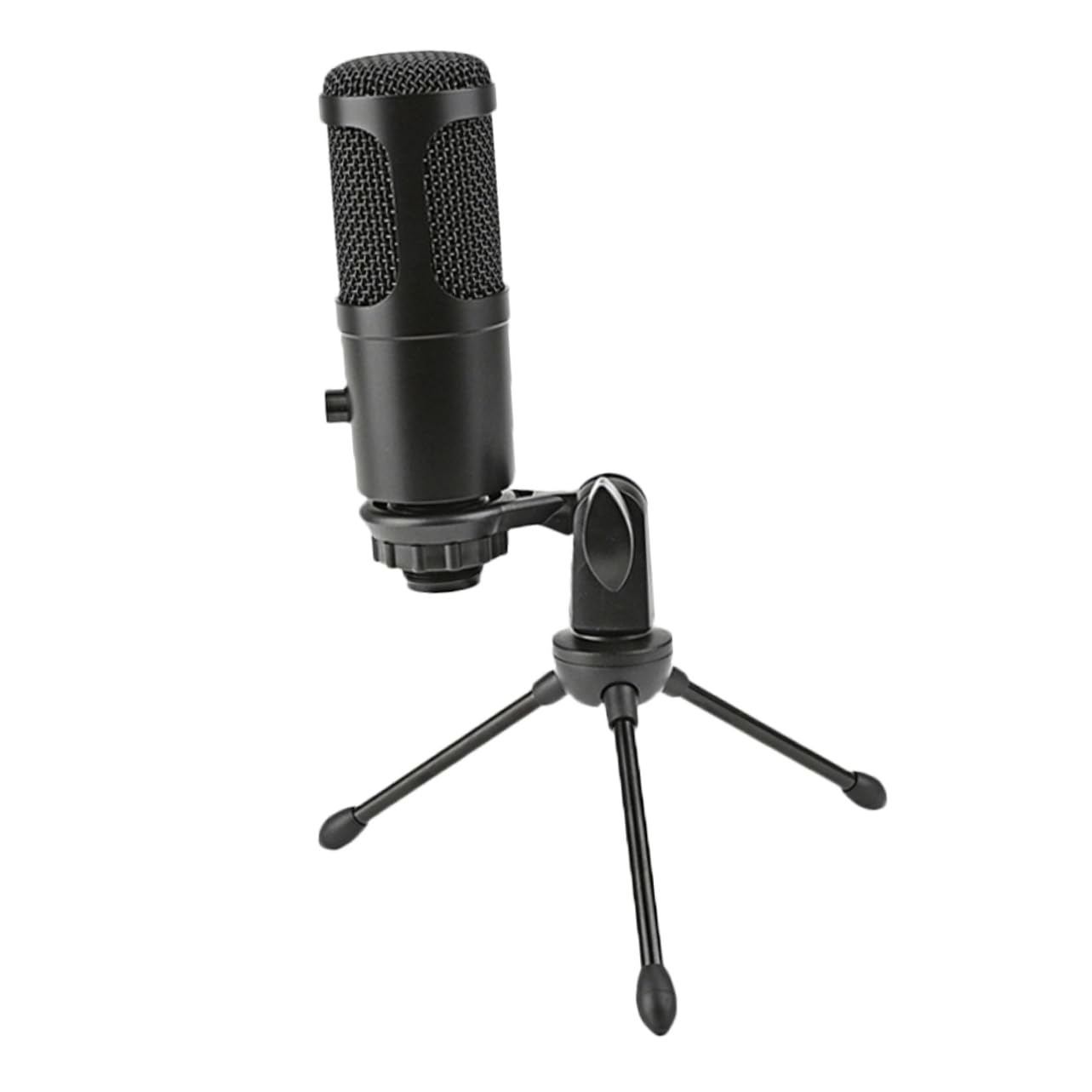 BELLIFFY 1Set USB Condenser Microphone with Tripod Stand Durable Home Mic for Recording Live Streaming and Gaming Versatile Tabletop Design for Easy Installation