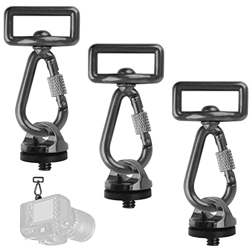 Guichangkai Kameragurt Gewinde 3Pcs Kamera Adapter-Schraube Kamera-Befestigungsschraube Kameragurt Schraube 1/4 Adapter…