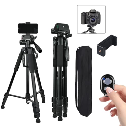 Tripé 1,80m Profissional Universal para Câmera e Celular com Cont...