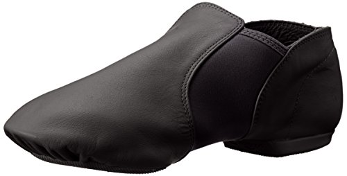 Capezio unisex-child Stretch Jazz Ankle Shoe,Black,4 M US