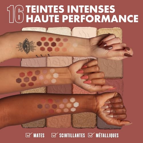 Nyx Ultimate Shadow Palette Warm Neutrals - vue 4
