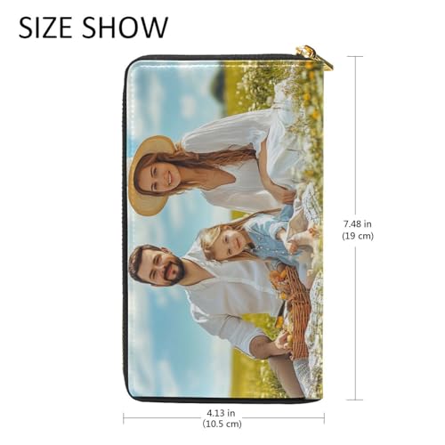 Women Photo Inserts for Wallets Purse Leather Wallet Mother's Day for Grandma Gifts4