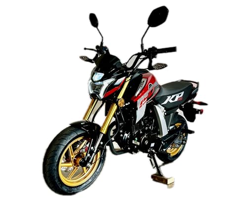 LIFAN 150CC KP-MINI RS Fuel Injected Motorcycle, 5-Speed, Gold Rims, RED