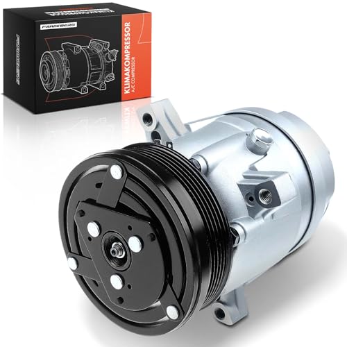 Frankberg Compresor de aire acondicionado con embrague Compatible con 145 930 Brava 182 Tempra 159 Tipo 160 Uno 146 Dedra 835 Delta II 836 Replace# 7767200incl. aceite premezclado