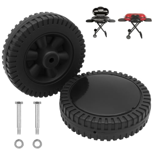 Image of 6 Inch Grill Wheels for Coleman LXE RoadTrip Grill 2000010585 2000006921