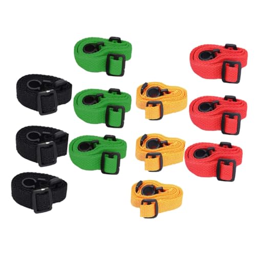 BESPORTBLE 12pcs Durable Ukulele Strap Carrying Belt for Music Instruments Accessory for Ukulele Performers Selection Random Color