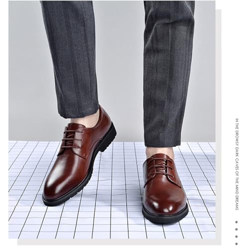 Men's Oxfords Formal Dress Shoes Non-Slip Brogues Shoes Business Office Comfortable Classic Lace Up Shoes for Men3
