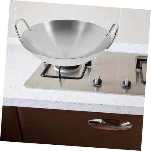 Wok de acero inoxidable GLEAVI para cocina miniatura 4