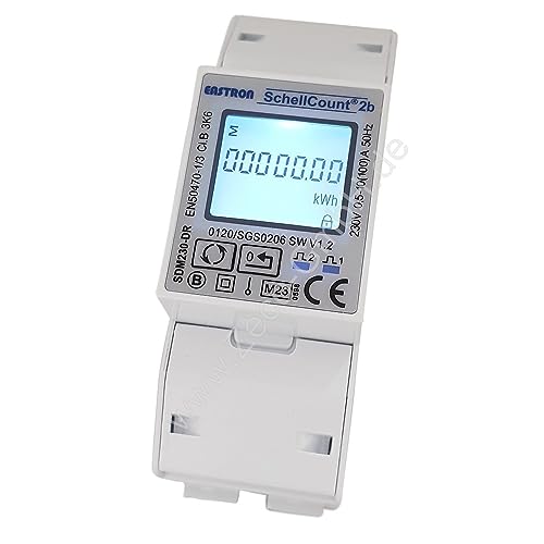 Schellcount2b - Stromzähler digitaler Wechselstromzähler MID...