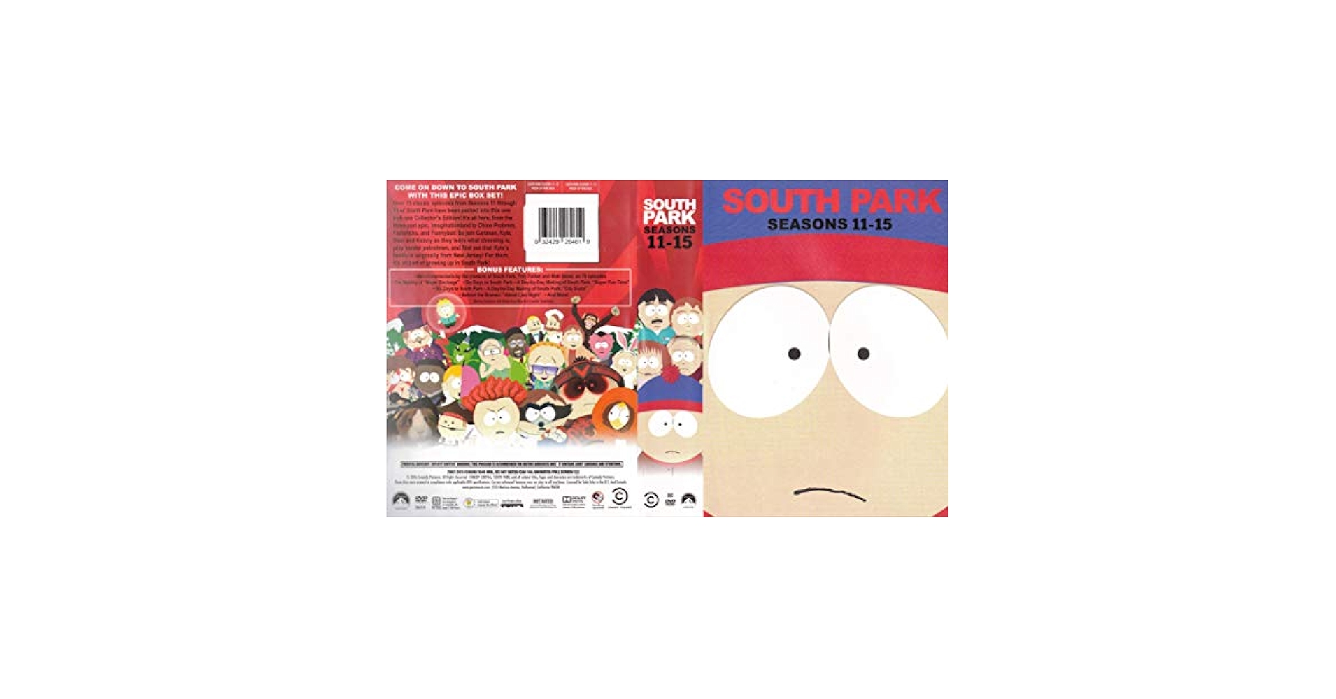 【ケース無し】サウスパーク　DVD 11枚　SOUTHPARK 91eDWyHb3hL._AC_SY200_QL15_.jpg