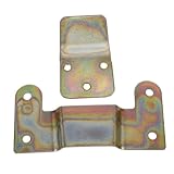 CONGARTENO 1juego Soporte De Ventilador De Pared Placa De Hierro y Tornillos Kit De Instalación...