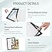 SAMYUCHO Magnetic Sign Holder 8.5 x 11, 5 PCS Self Adhesive Picture Frame, Wall Window Office Door Fridge Plastic Sheet Protector Sleeve Display for Document Paper Poster Flyer Photo Notice