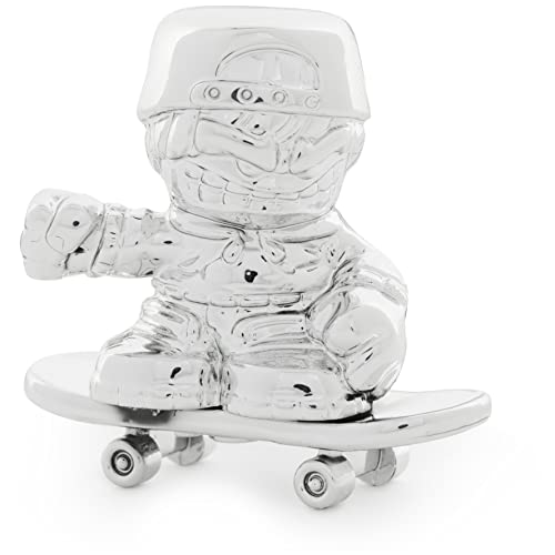 Tech Deck - 25th Anniversary Pack of 8 Finger Skateboards from the Coolest Skate Brands of the Last 25 Years Accessories: Dude Skater Collectible Figure, Sticker Sets of Included Brands, Age 6+