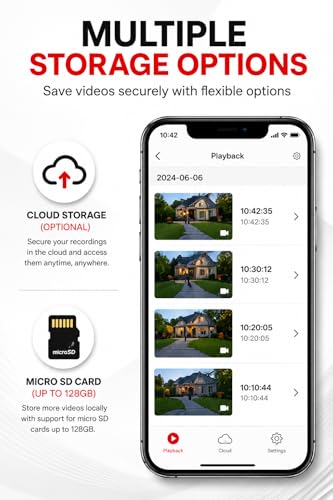 Image of Dual Lens 3MP+3MP WiFi Security Camera 360 Pan Tilt HD Surveillance Camera with Night Vision, Motion Detection, Two-Way Audio & Mobile App Control