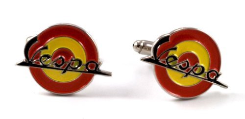 Gemelolandia | - Gemelos Logo Vespa de españa Gemelos Originales para Camisas | para Hombres y Niños | Regalos para Bodas, Comuniones, Bautizos y Otros Eventos