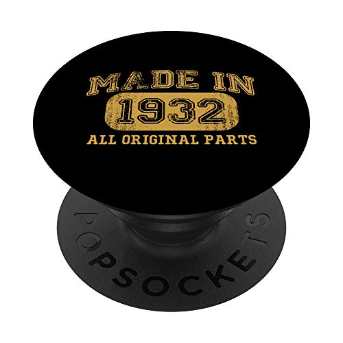 Nacido en 1932 regalos de cumpleaños 91 años 1932 cumpleaños 91 PopSockets PopGrip Intercambiable