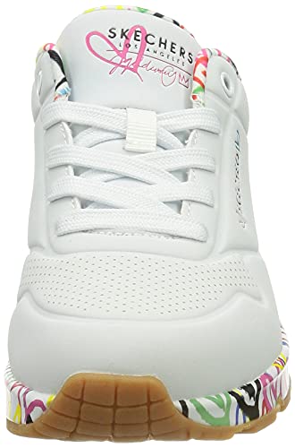 Skechers Skechers Women's Uno Loving Love Sneaker, White, 6