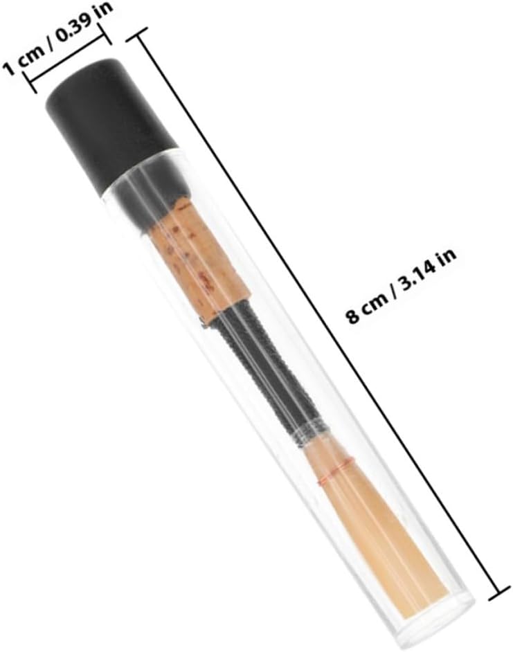 BESPORTBLE 2pcs Professional Handmade Oboe Reeds Natural Reed Oboe Playing Tool Compact Lightweight for Woodwind Instrument Accessories