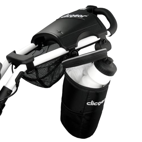 Clicgear Golf Trolley Cooler Tube Insulated Drinks Bag,Black - Image 4