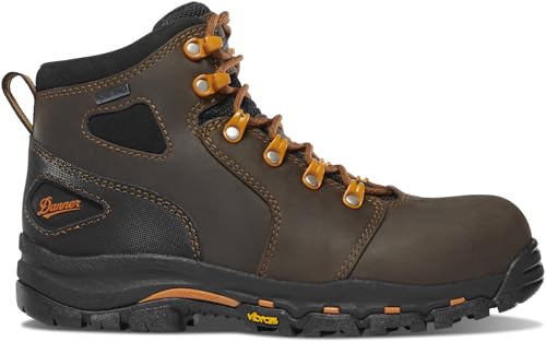 Danner Vicious NMT 4” Composite Toe Work Boots for Women - Waterproof and Breathable Leather Upper, Slip-Resistant Rubber Vibram Outsole, EH Resistant3