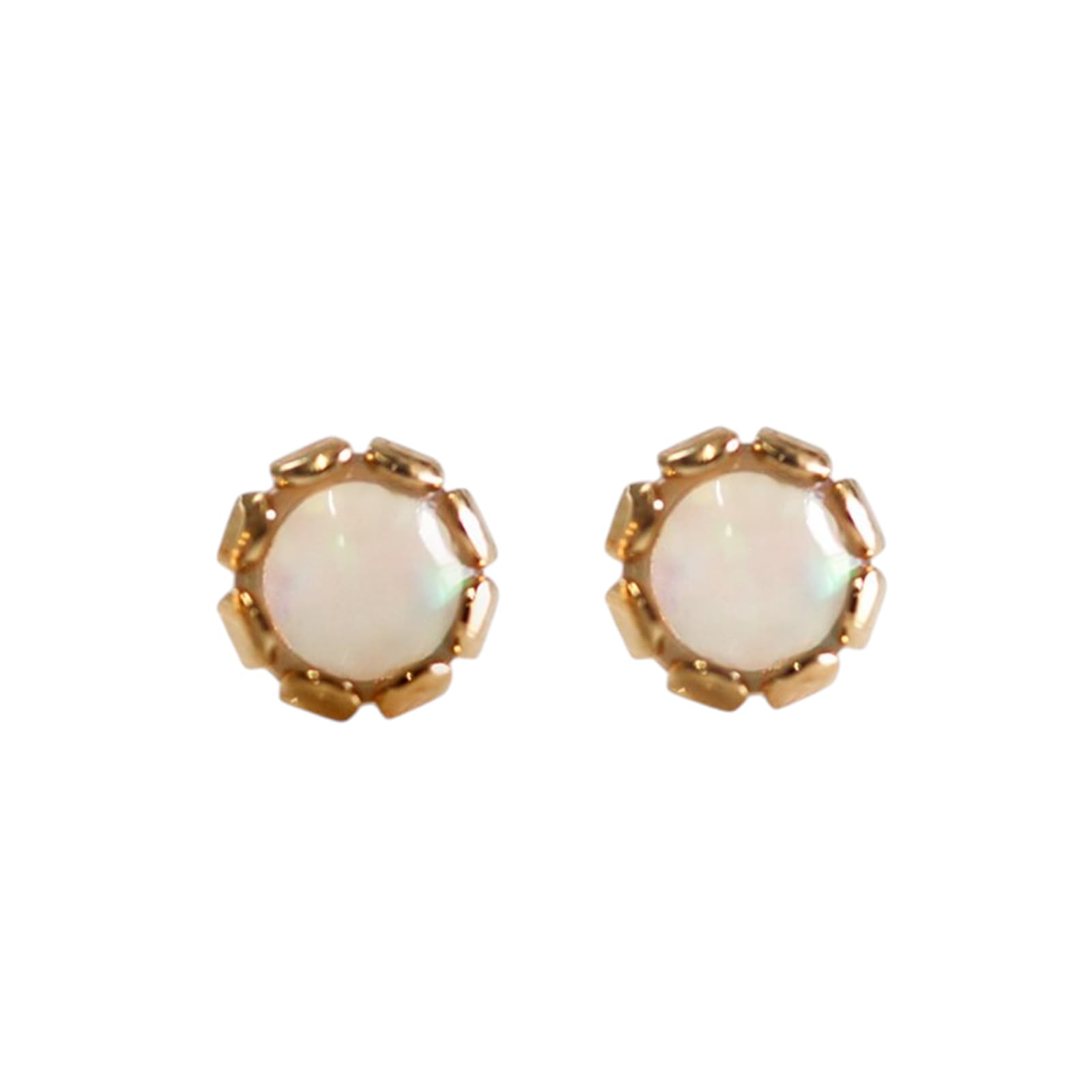 Amazon | [cui-cui] オパール K18 ピアス レディース | ピアス 通販