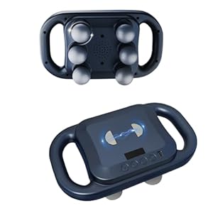 Massage Gun Percussion Electric Massager Gun Deep Tissue 6-Head Handheld Pulse Fascia Gun Tool Muscle Pain Relief for Back, Leg, Neck, Body for Families and Friends