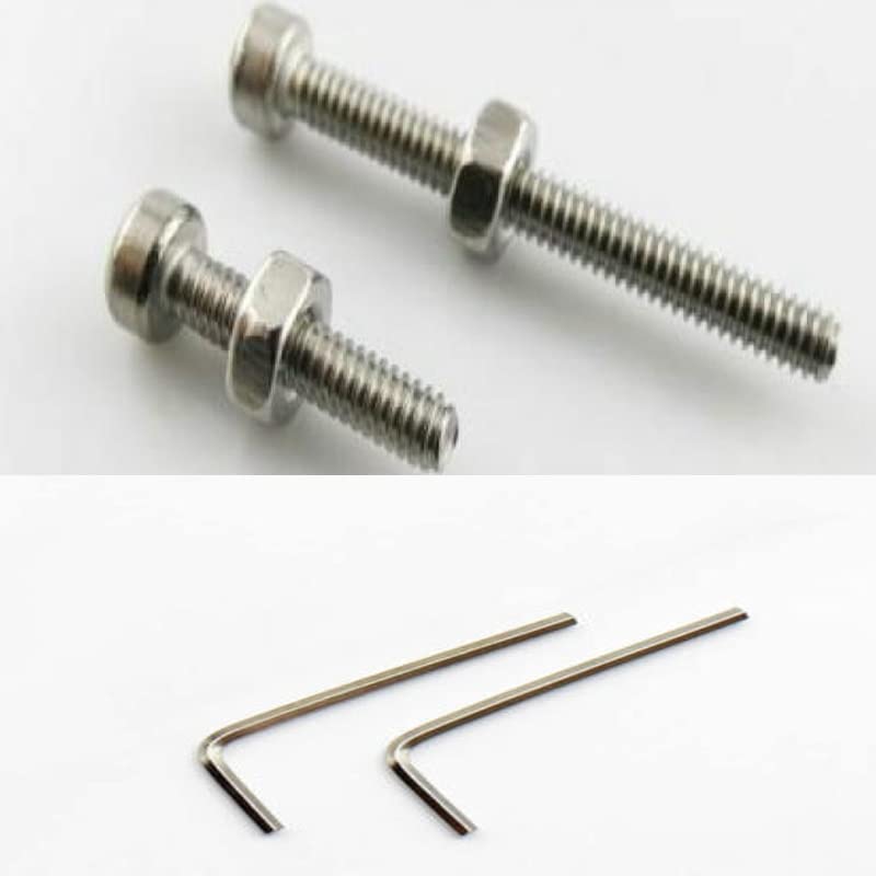Socket Cap Screws Nuts Assortment Set Kit Cylindrical Allen Bolts 220 pcs/box M3 Stainless Steel
