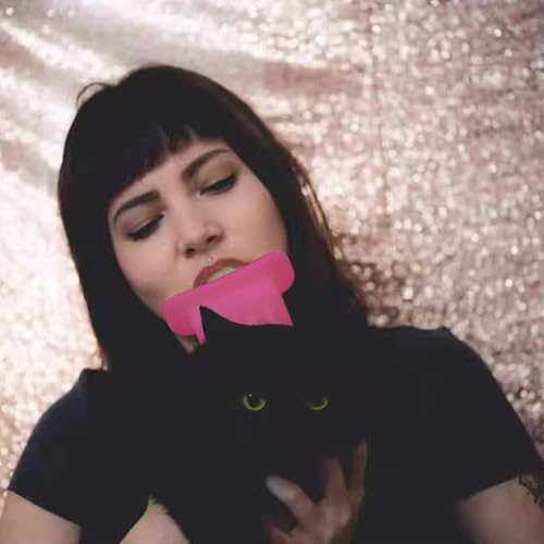 Katzenmassagegerät – Zoom Groom Katzenbürste | Zungenförmige Katzenbürste | Katzenbürste Haarausfall Fellpflege | Lecken Sie Ihre Katze wie eine Mama Katze zum Trösten | Katzenleckbürste für Katzen