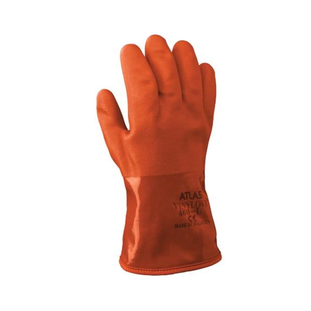 2 Pack Atlas Glove 460 Atlas Vinylove Cold Resistant Insulated Gloves - X-Large
