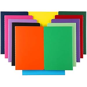 XYark Large Colorful Blank Notebook Journals Bulk with Thick Unlined Paper, 8.5×11 inch, 60 Pages, Journal Set for…
