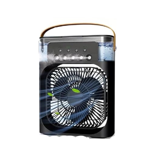 Image of Mini Personal Air Cooler Fan| Portable Air Conditioner Fan| Mini Evaporative Cooler with Assorted Color| Lightweight Easy for Travel and Daily Use (Pack of 1)