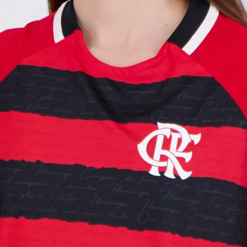 Camisa Flamengo Manto Feminina Vermelha