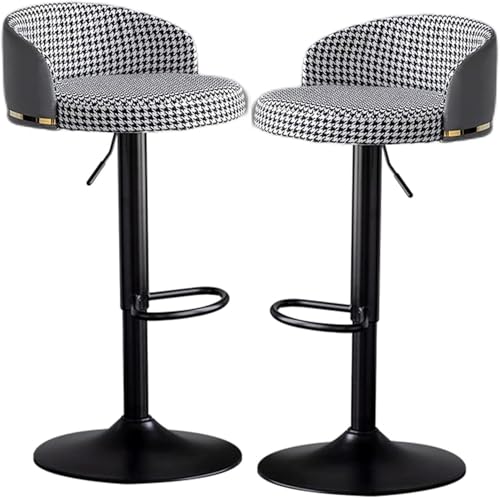 DZYHFCO - Taburetes de bar giratorios, ajustables y modernos, para restaurante, recepción, recepción (azulejos)