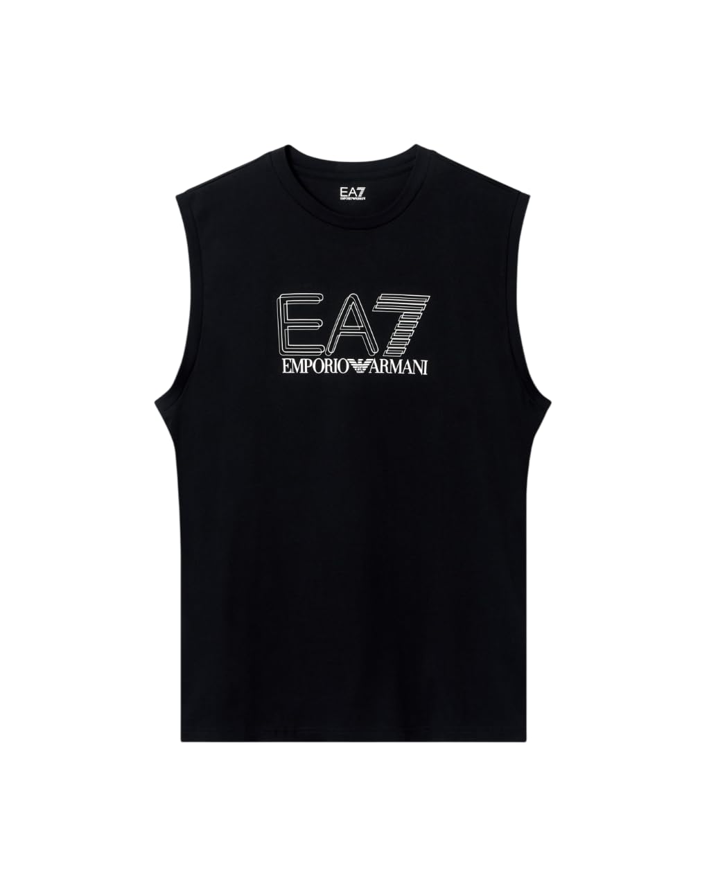 Emporio Armani EA7 Canotta Visibility in Jersey di Cotone da Uomo, 7M001306