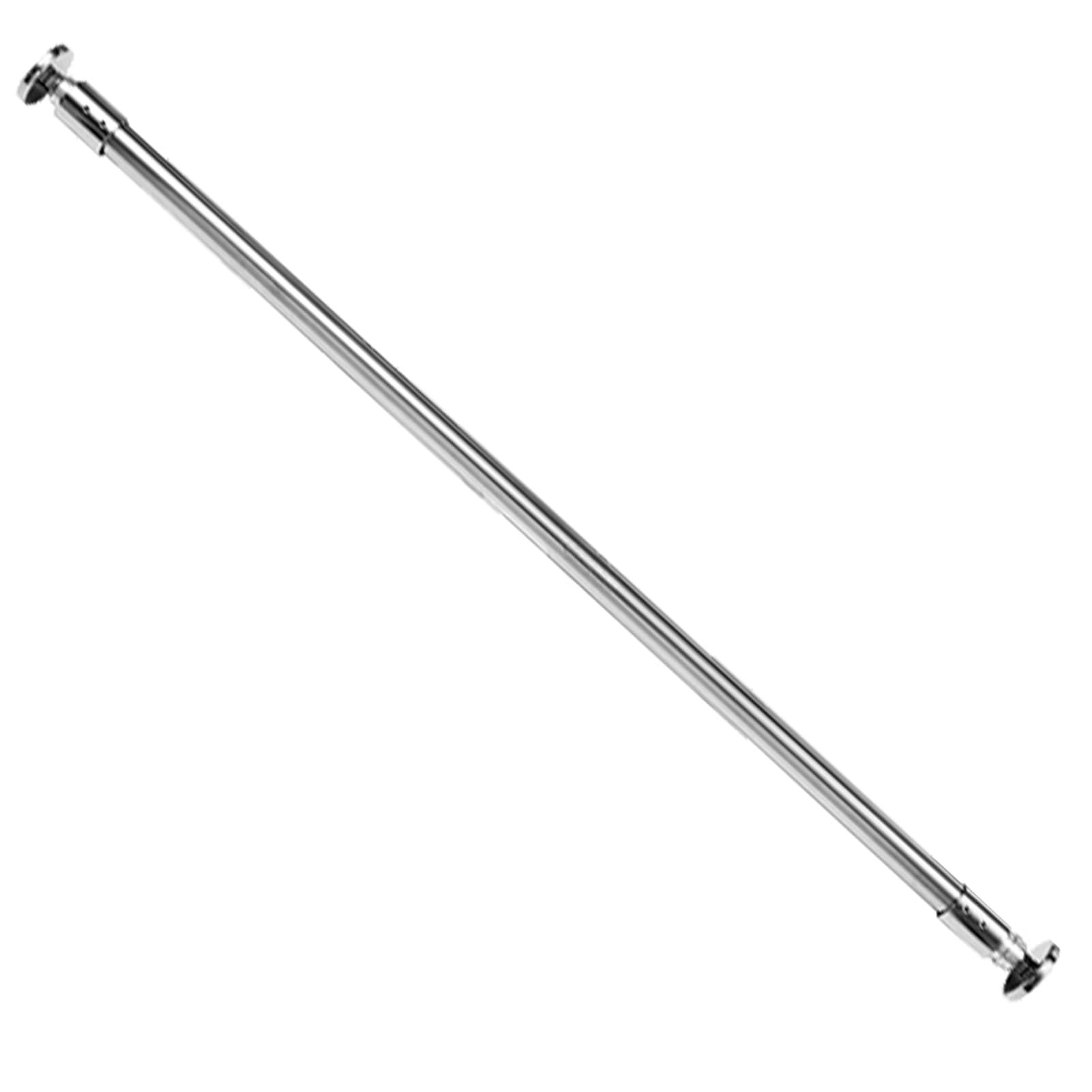 Collarín de eje para guía lineal, Varilla Tensora for Armario Acero Inoxidable 304 60-220cm(80cm/2.6ft)