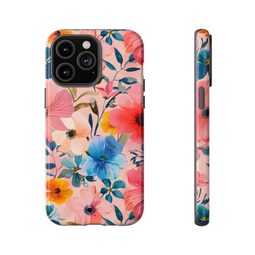 Coque iPhone 14 Pro Max rose à fleurs pour sublimer vos tenues de printemps