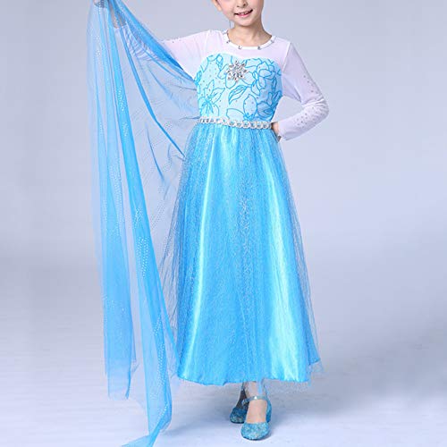 Image of techcity Princess Girls Sandals Dress Up Dance Party Cosplay Jelly Shoes for Kids Toddler Mary Janes