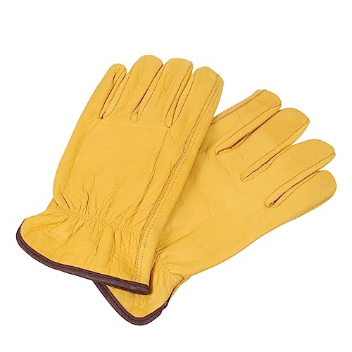 Wakauto 1Pair Puncture Gardening Gloves Durable Breathable Pruning Work Gloves for Gardeners Thickened Wear Resistant Design for All Day Comfort present for Garden