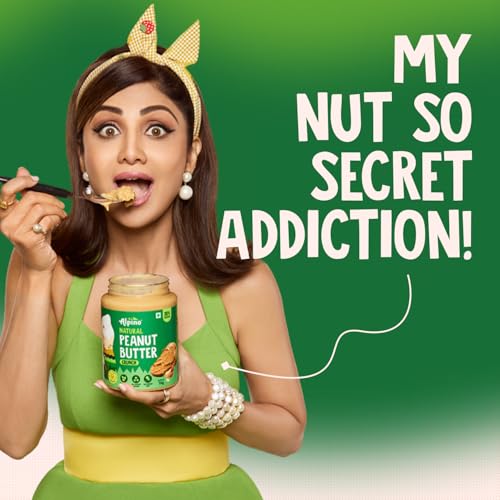 ALPINO Natural Peanut Butter Crunch | 30% Protein | Made with 100% Organic Roasted Peanuts | No Added Sugar and Salt | Peanut Butter Crunchy (14.1 Ounce)