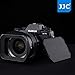 Bayonet Square Metal Lens Hood Shade w/Hood Cap Protector Replace Fuji LH-XF16 for Fujifilm Fujinon XF 16mm F1.4 R WR Lens on Camera X-H1 X-Pro3 X-Pro2 X-Pro1 X-T4 X-T3 X-T2 X-T1 X-T30 X-T20 X-T10