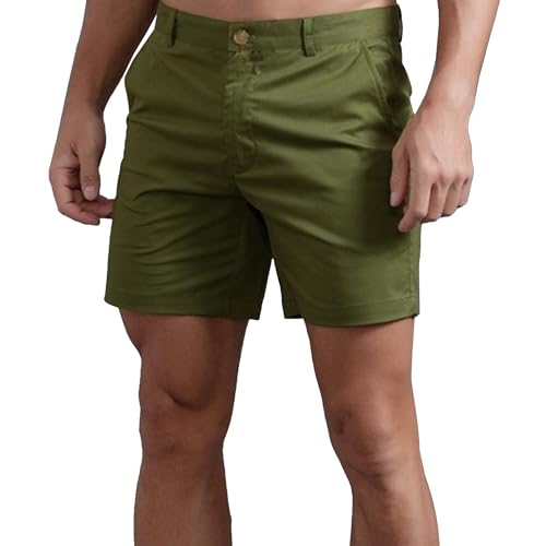 Shorts casuales para hombre Maiyifu-GJ en algodón miniatura 1