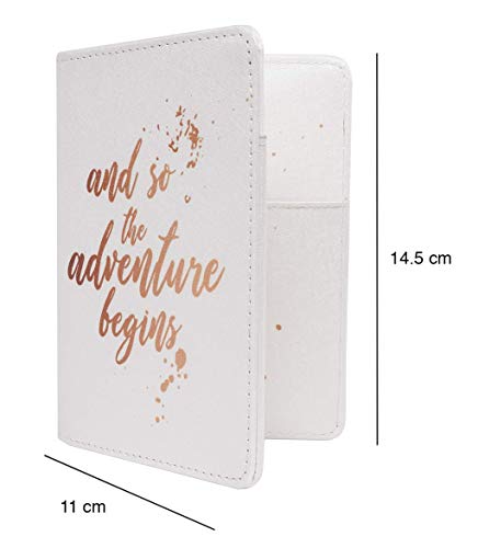 Vivid Hue Passport Holder Cover – PU Leather Travel Wallet for Women & Men, RFID Blocking, Travel Organiser for Passport, Cards, Tickets