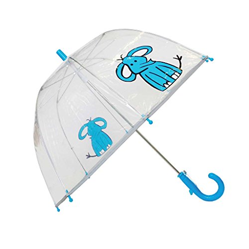  SMATI Parapluie Enfant Transparent Cloche - Bo...