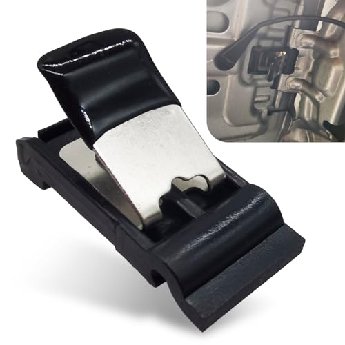 Flygun 1 PC Car Fuel Door Spring Clip, Fuel Tank Door Spring Hatch Opening Release Clip, Replacement Number 77360-35040, Compatible with Toyota 2019-2022 Avalon Camry, 2004-2009 4Runner (Black)